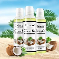 1pcs 100ml natural organic extra virgin coconut oil thailand best cold press skin hair care massage oil relaxation product