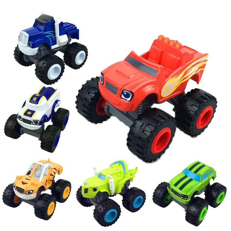 

Monstere Machines Car Toys Russian Miracle Crusher Truck Vehicles Figure Blazed Toys For Children Birthday Gifts Blazer Kid Toys