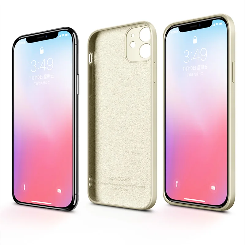 Чехол для мобильного телефона Vivo X21 X23 Symphony Edition X27 Pro из мягкого силикона TPU с цветочным орнаментом и простым цветом задней крышки.