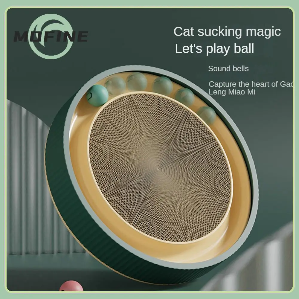 

Cat Scratch Plate Round Wear-resistant Cats Pet Products Toys For Cats Cat Bed Anti-skid And Leak-proof Grinding Cat Toys