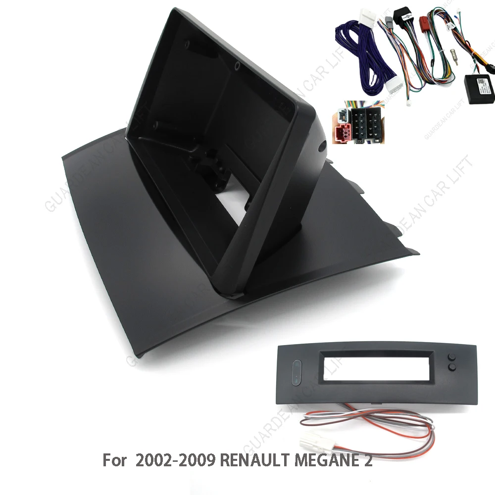 Фото 9-дюймовый автомобильный радиоприемник для Renault Megane 2 2002-2009, автомобильная радио панель, проводная втулка, рамка приборной панели, оригинальные аксессуары Canbus №5