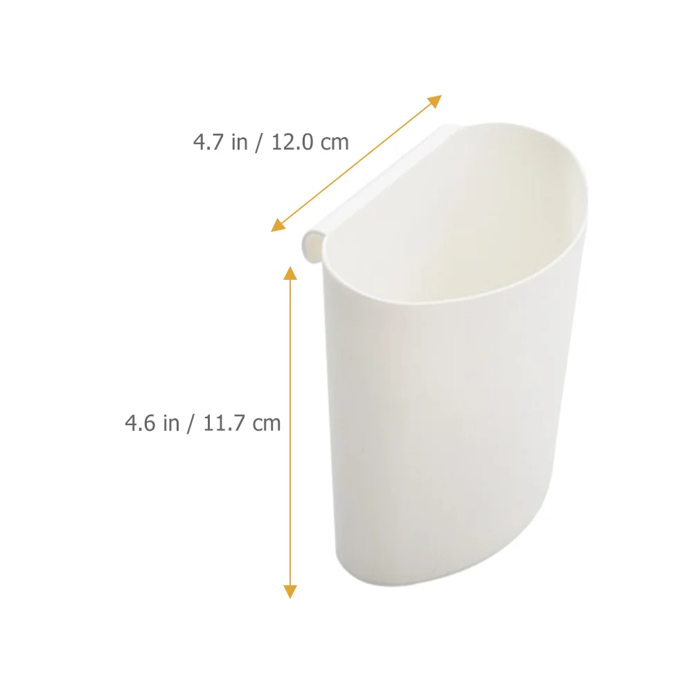 4pcs organizery półki wózek małe wiszące kosze uchwyty na kubki do przechowywania akcesoria wózków kółkach