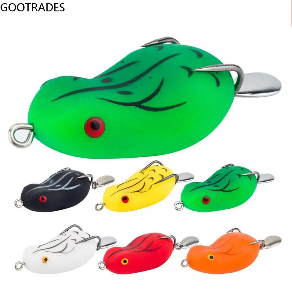

1 PC Silicone Rabbit-Shaped Frog Lure Multicolor Thunder Frog Bait Fishing Accessories