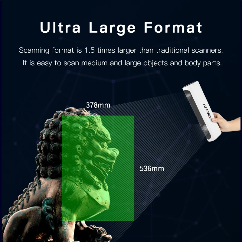 3D сканер CREALITY CR-Scan 01 для моделирования до 0 1 мм портативная высокоточная