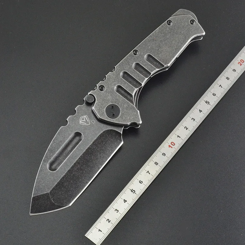 

High Hardness Medford Heavy D2 All Steel Outdoor Folding Knife Hunting Survival Tactical Utility Self Defense Knives EDC Tools