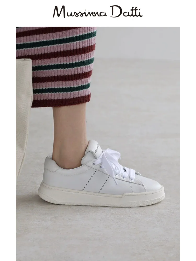 Murrinna Daffi белые кроссовки из натуральной воловьей кожи