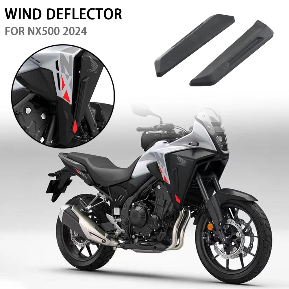 Новинка 2024 аксессуары для мотоциклов отражатель ветра радиатор Honda NX500 NX 400