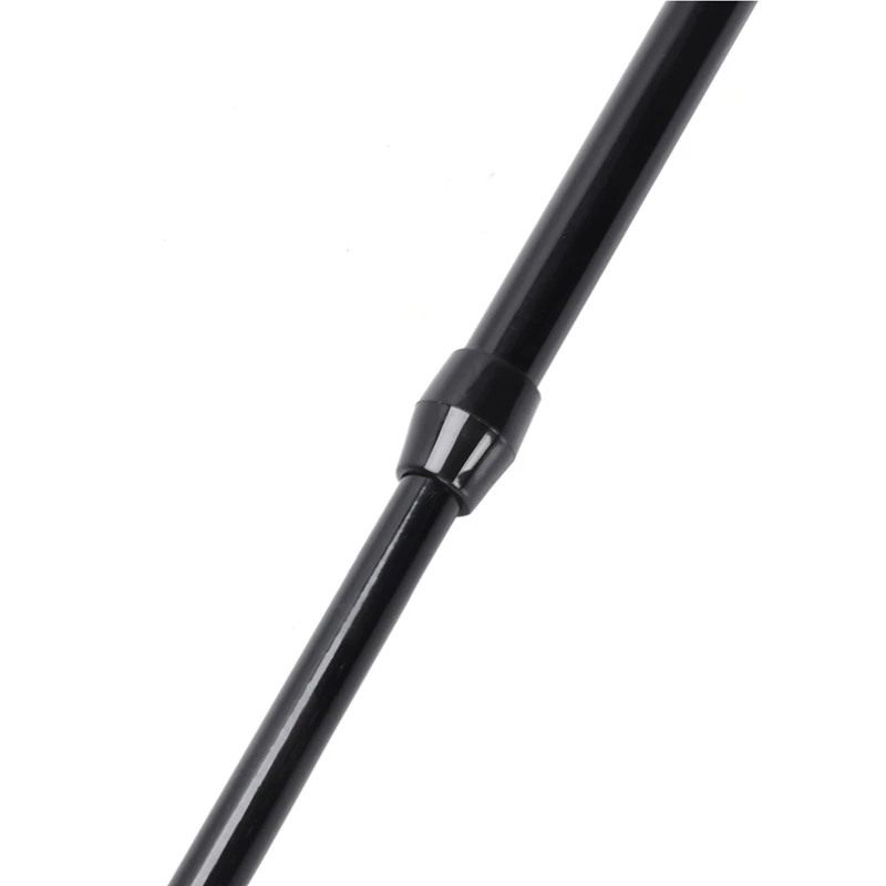5X Extendable Telescopic Spring Loaded Net Voile Tension Curtain Rail Pole Rods 70-120Cm Black | Shower Poles