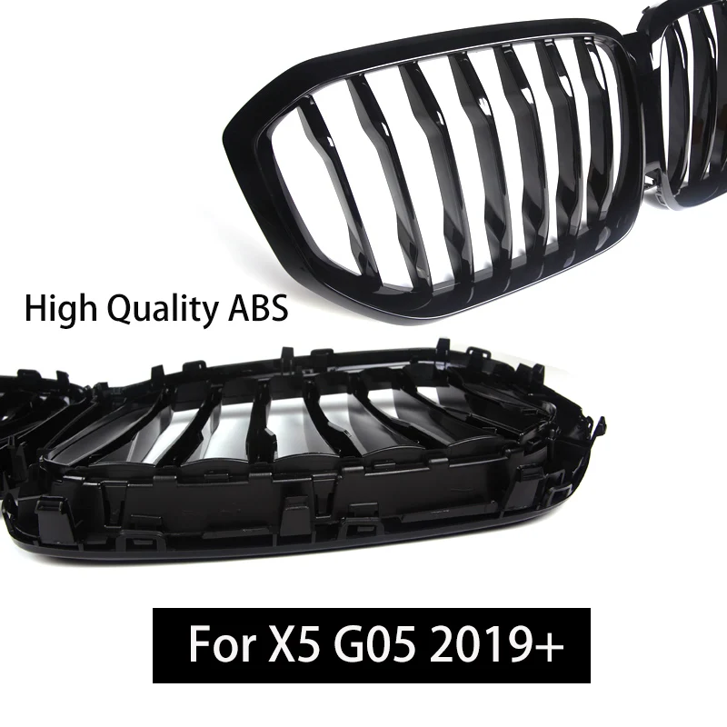 Сменная передняя решетка радиатора ABS 1-Slat для BMW New X5 G05 &amp X5M F95 201-2022 | Автомобили и