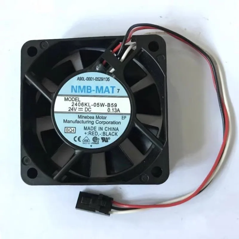 Новый вентилятор охлаждения ЦП для NMB 2406KL-05W-B59 FANUC Drive 24 В 0506/135 А, освещение/6015 60*60*15 мм