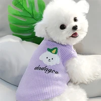 dog vest clothes spring summer pets outfits cooling clothes for small dogs pet t shirt soft puppy dogs clothes shirts 137