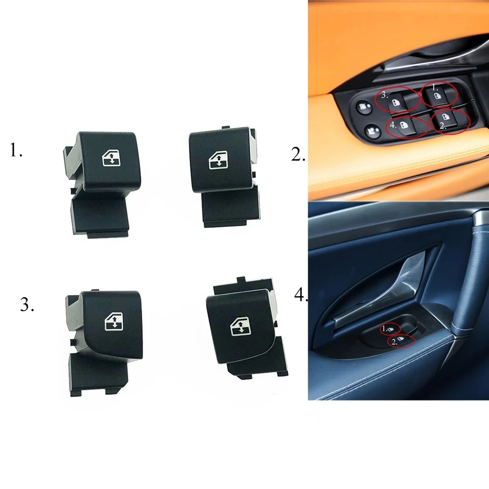 Фото Кнопка главного выключателя стеклоподъемника для Quattroporte 4.2/4.7 Granturismo MC Stradale 293425-T61C №1