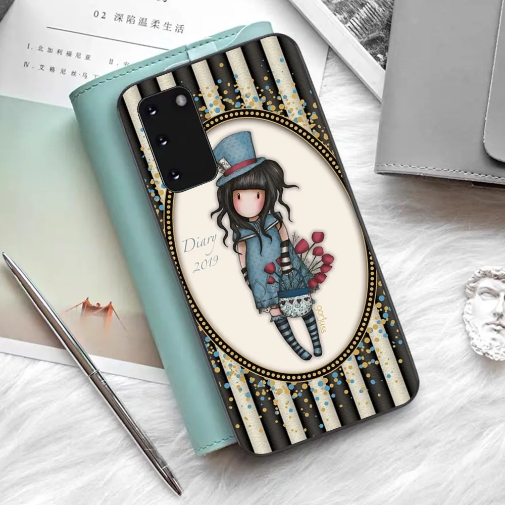 S-Santoro girl G-Gorjuss Phone Case For Samsung S 9 10 20 21 22 23 30 24 plus lite Ultra FE S10lite Fundas