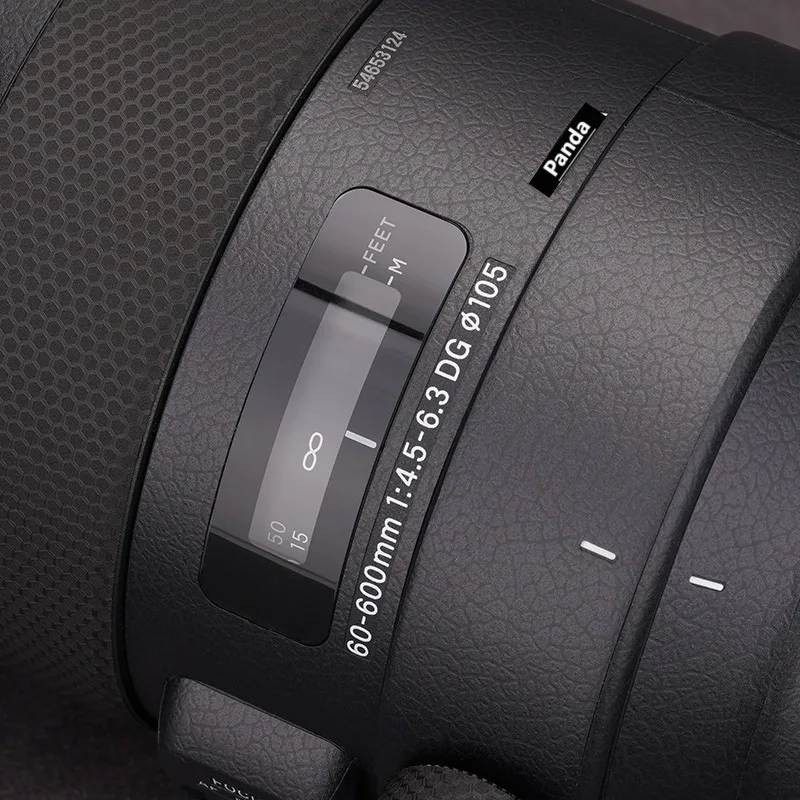 Для Sigma 60-600 мм DG OS HSM спортивная линза наклейка кожи виниловая пленка