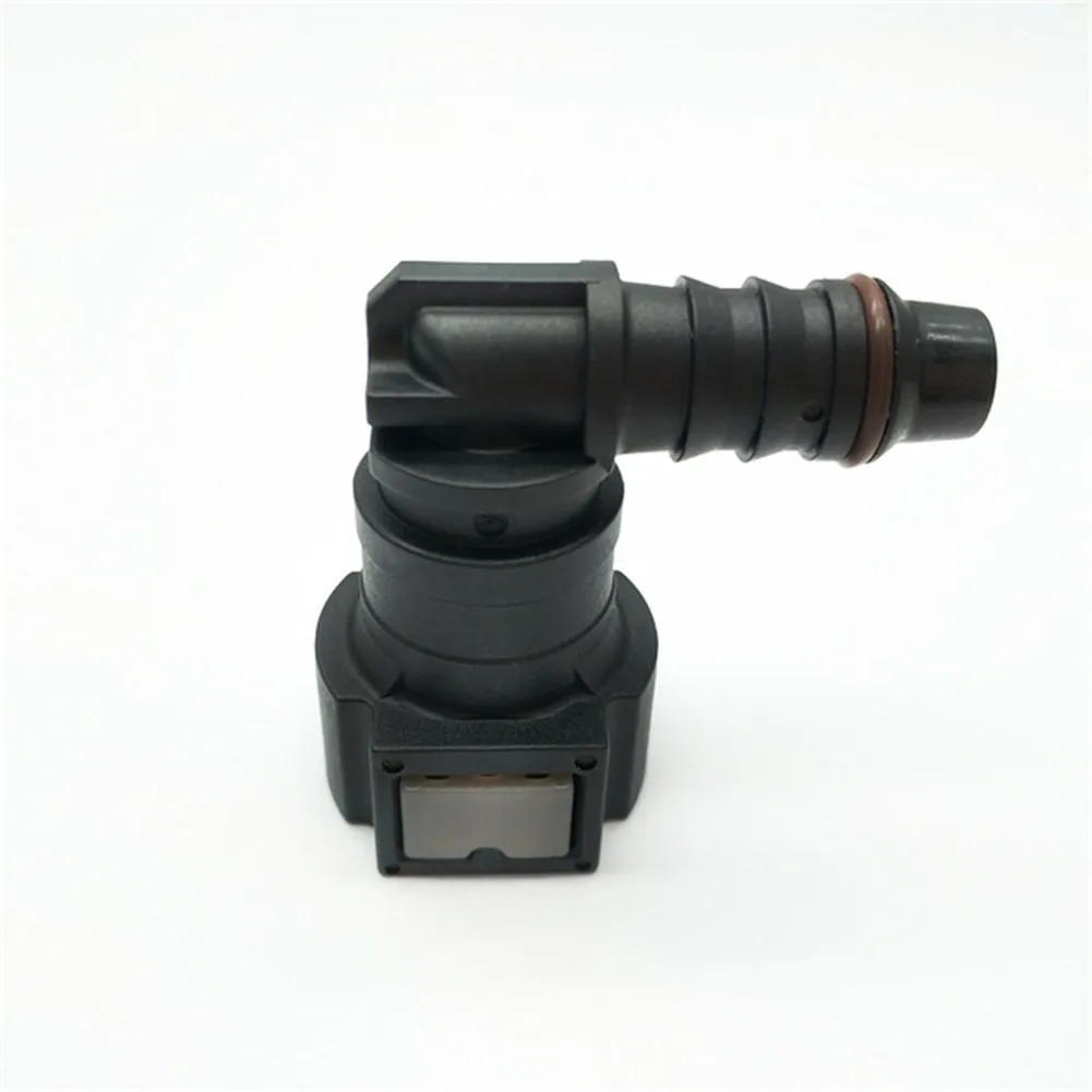 

2pcs Angled Fuel Line PUSH Quick Release Coupler Connector Coupler Quick Release Connector For Boat Bike Van Automobile
