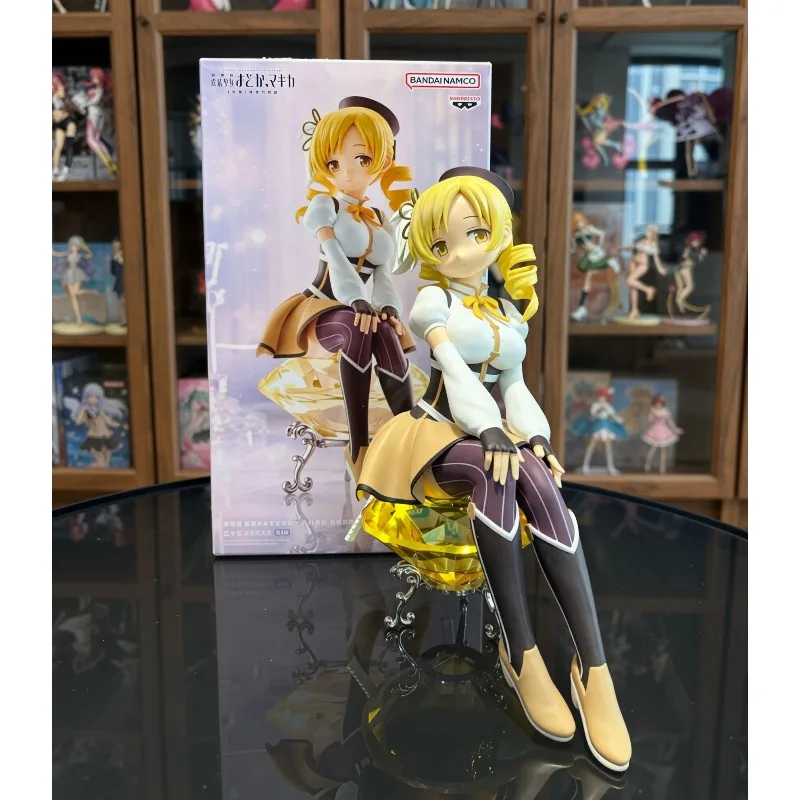 Фото В наличии: Коллекционная фигурка Bandai SAMPRESTO Pulla Magica - Мадока, Кёко, Сакура, Мами, Томоэ. Модель-игрушка, украшение, аниме-персонаж, ПВХ. №3
