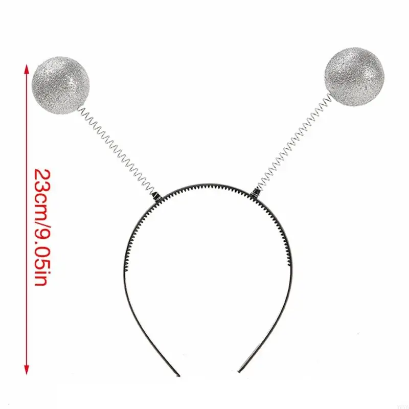 W0YA Женщины волос с блестящей антенной вечеринки по случаю дня рождения фотобудки