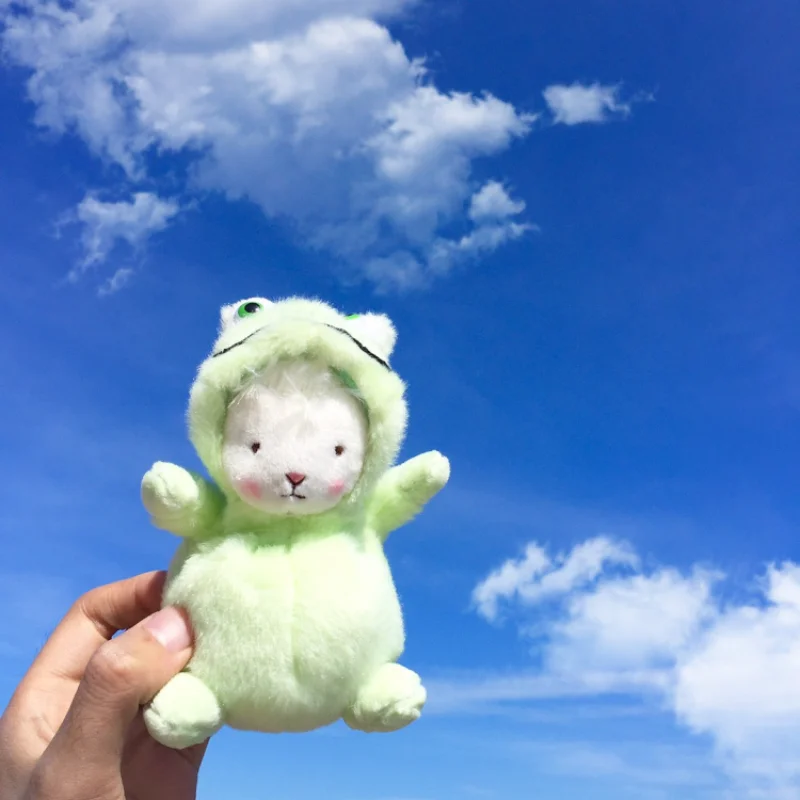 

Cute Cartoon Small Lamb Pendant with A Hat Plush Toy Mini Creative Doll Keychain Bag Accessories Kawaii Ornament Kids Gifts