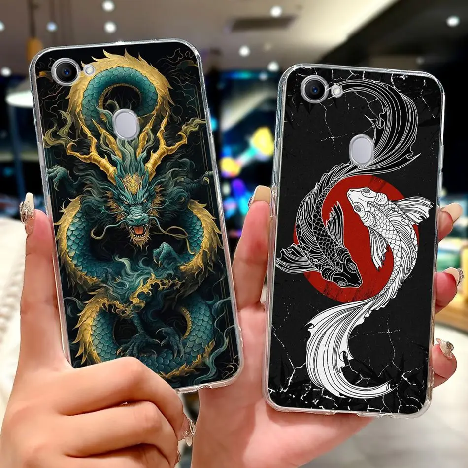 Чехол для телефона OPPO F7 Oppo 1821 CPH1819 CPH1821 элегантный мягкий силиконовый прозрачный