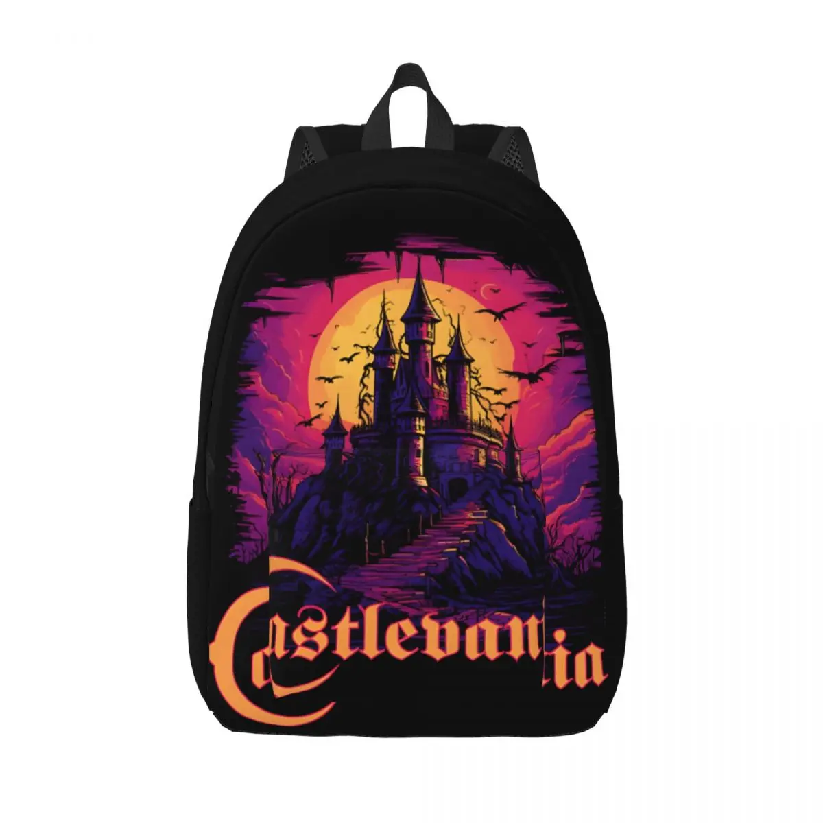 Castlevania Vaporwave сумка для детского сада Детская универсальная старшая школа