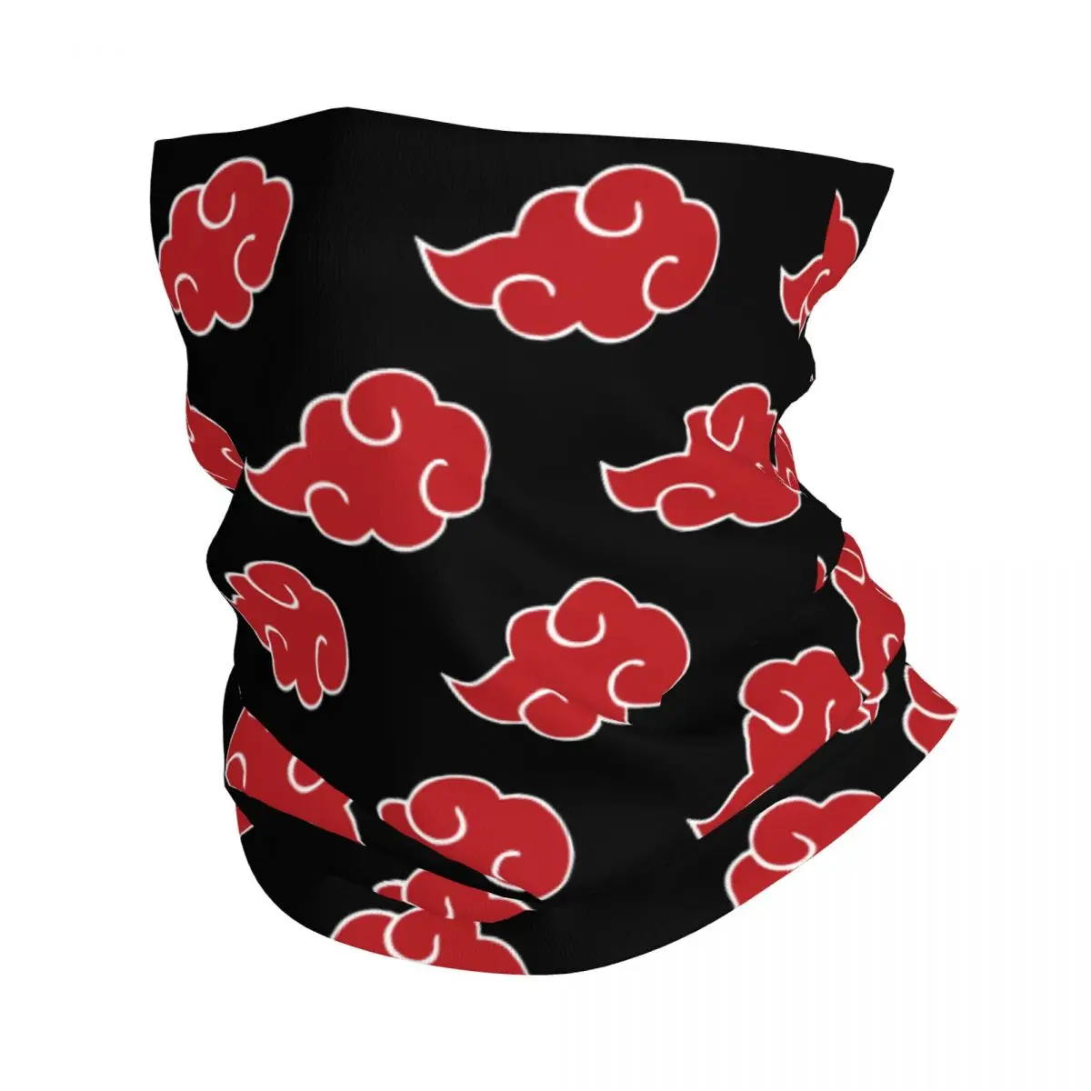 

Japan Anime Akatsuki Clouds Bandana Neck Cover Konoha Neji Printed Mask Scarf Multi-use Balaclava Fishing Unisex Adult Windproof