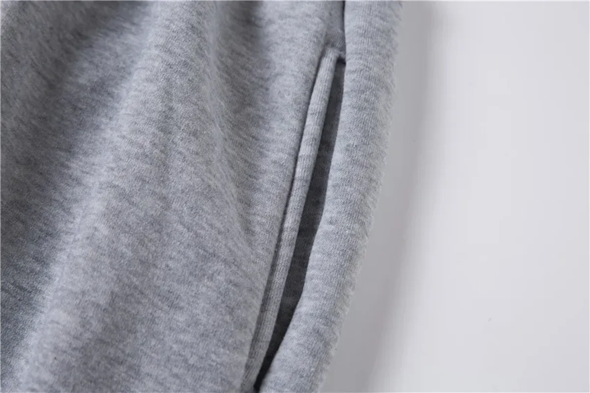 Custom Logo Men Casual Pullover Hoodie & Trousers Tracksuit Set Spring Unisex Sports Jogging Sweatsuit Two Piece Set