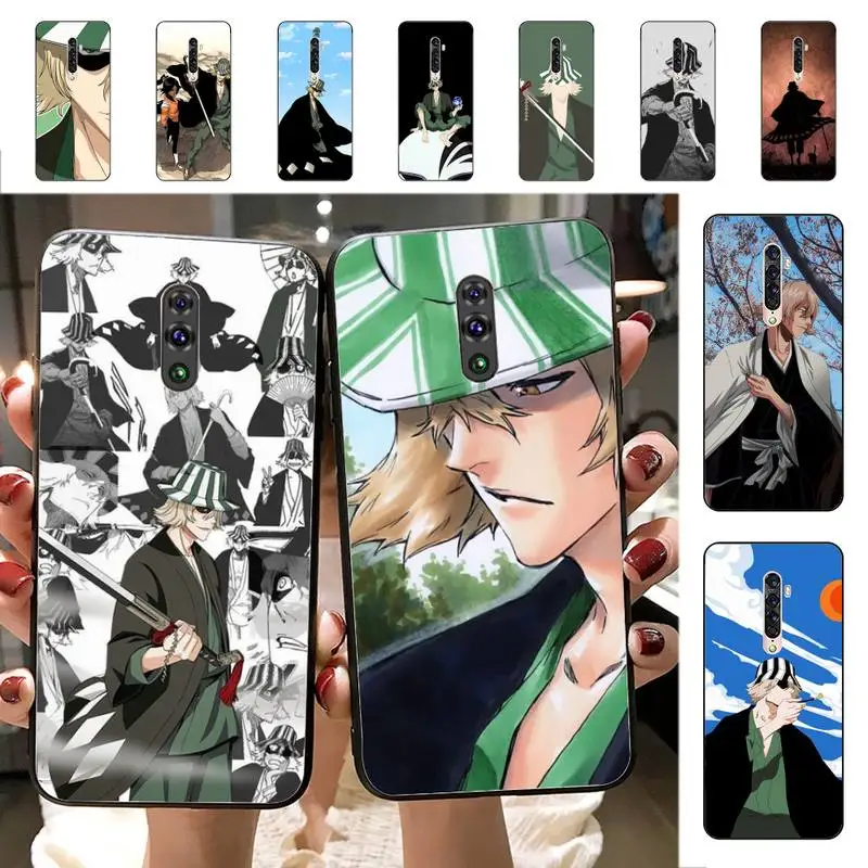 

Kisuke Urahara Bleach Anime Phone Case for Vivo Y91C Y11 17 19 17 67 81 Oppo A9 2020 Realme c3