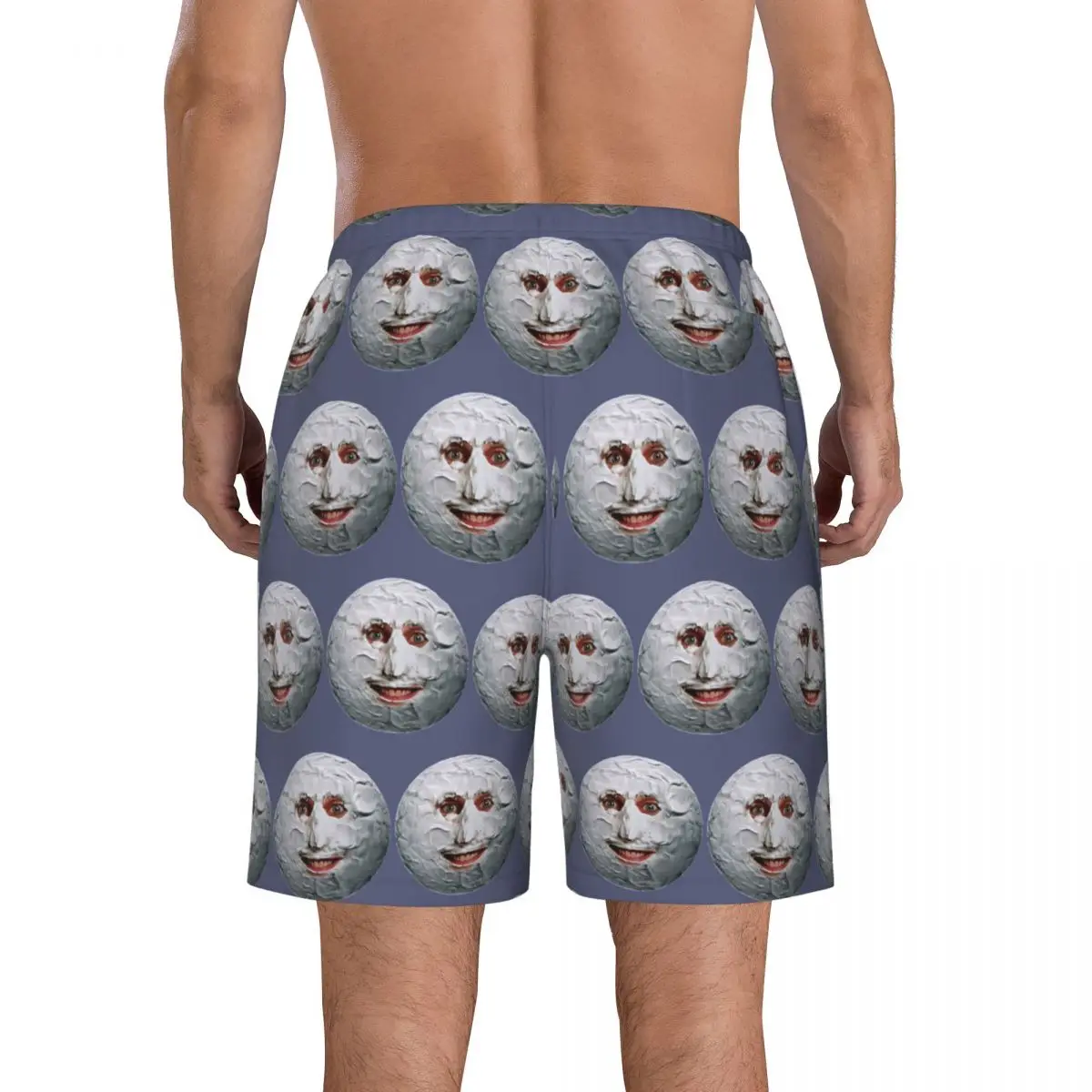 Фото Пляжные шорты The Mighty Boosh Trunks, повседневные быстросохнущие летние мужские штаны для плавания №4