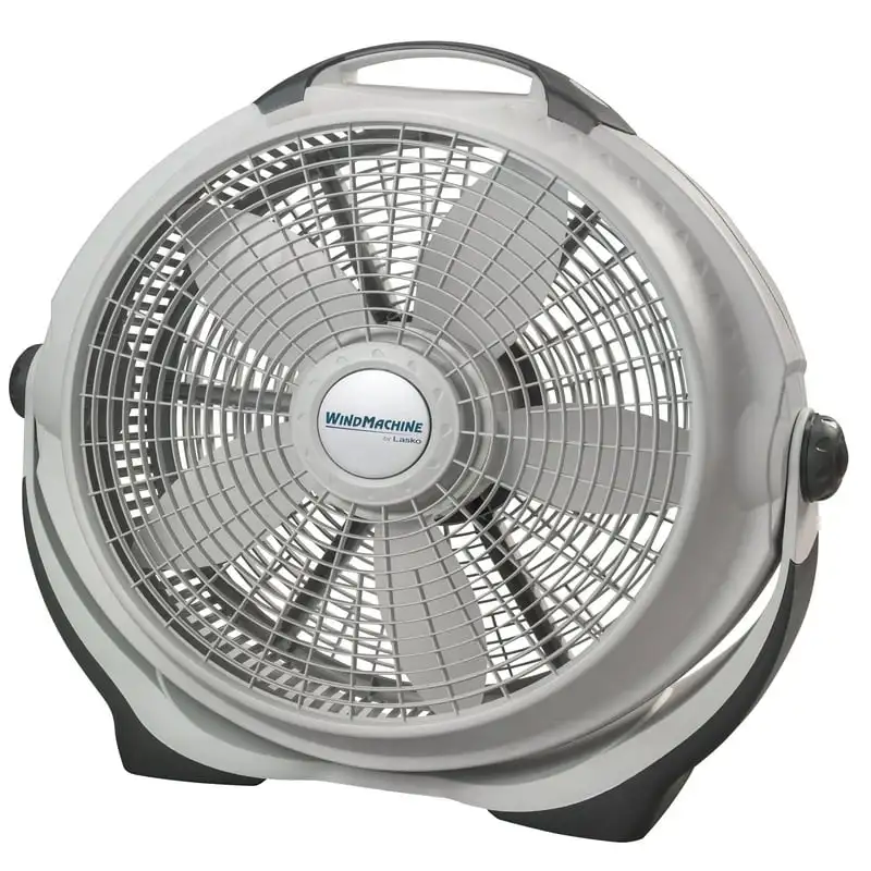 

20" Air Circulator Wind Machine, 3-Speed Floor Fan with Pivoting Head, A20301, Gray