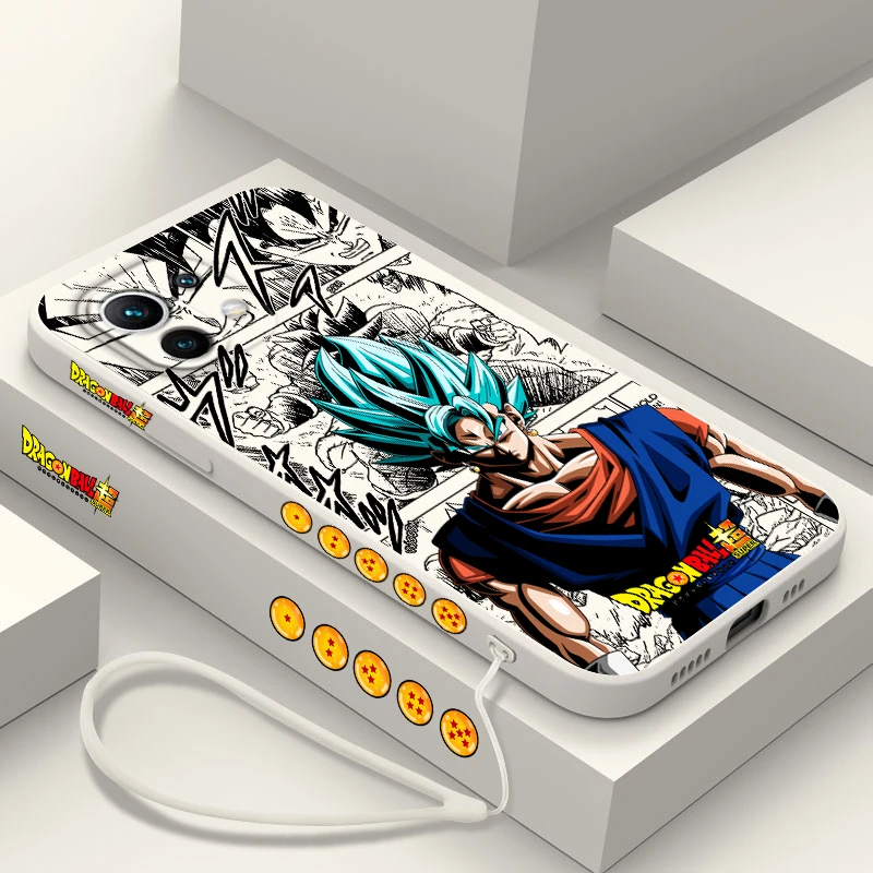 Чехол для телефона D-Dragon Balls Xiaomi 14 13 12 11 10 T Pro Ultra Lite 5G жидкая левая веревка мягкий