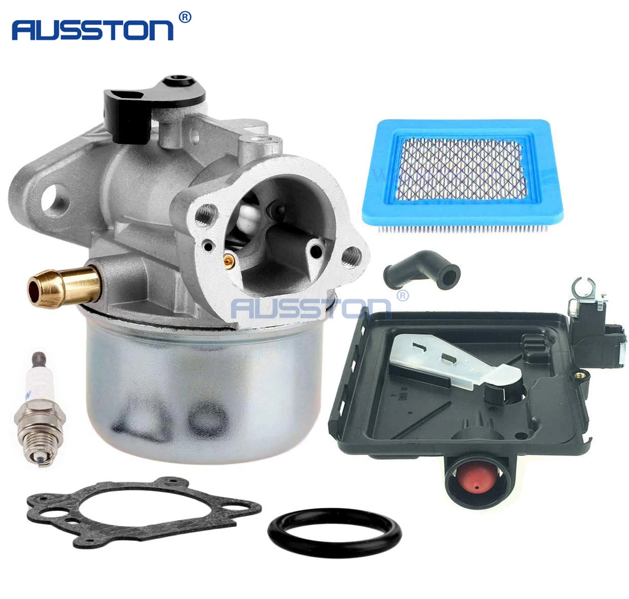 

Карбюратор 799868 подходит для Briggs & Stratton 498170 799872 694202 497586 498254 790821, карбюратор, воздушный фильтр, очиститель, базовая база