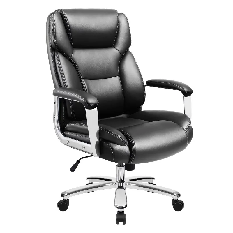

Lacoo Big and Tall Executive Chair High-Level Thick Padded Ergonomics Chair High Back Office and Commercial Chair With PU Leathe