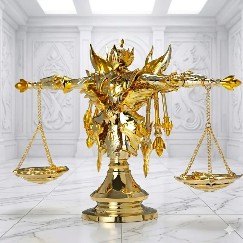 Фото В наличии: Фигурка Toypoint/TP Saint Seiya Metal Armor Myth Cloth EXM Libra Docko/Dohko SOG Totem/Object Gold Knights of the Zodiac №5