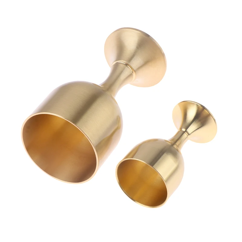 1 шт. небольшой металлический Кубок латунная чашка для коктейлей цвет золото