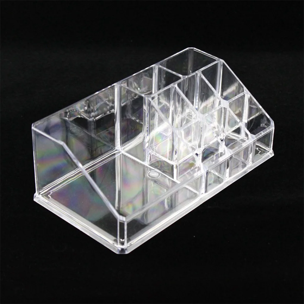 

Household Hotel Portable Transparent Makeup Tool Organizer Lipsticks Brushes Eyebrow Pen Eyeliner Display Holder Stand