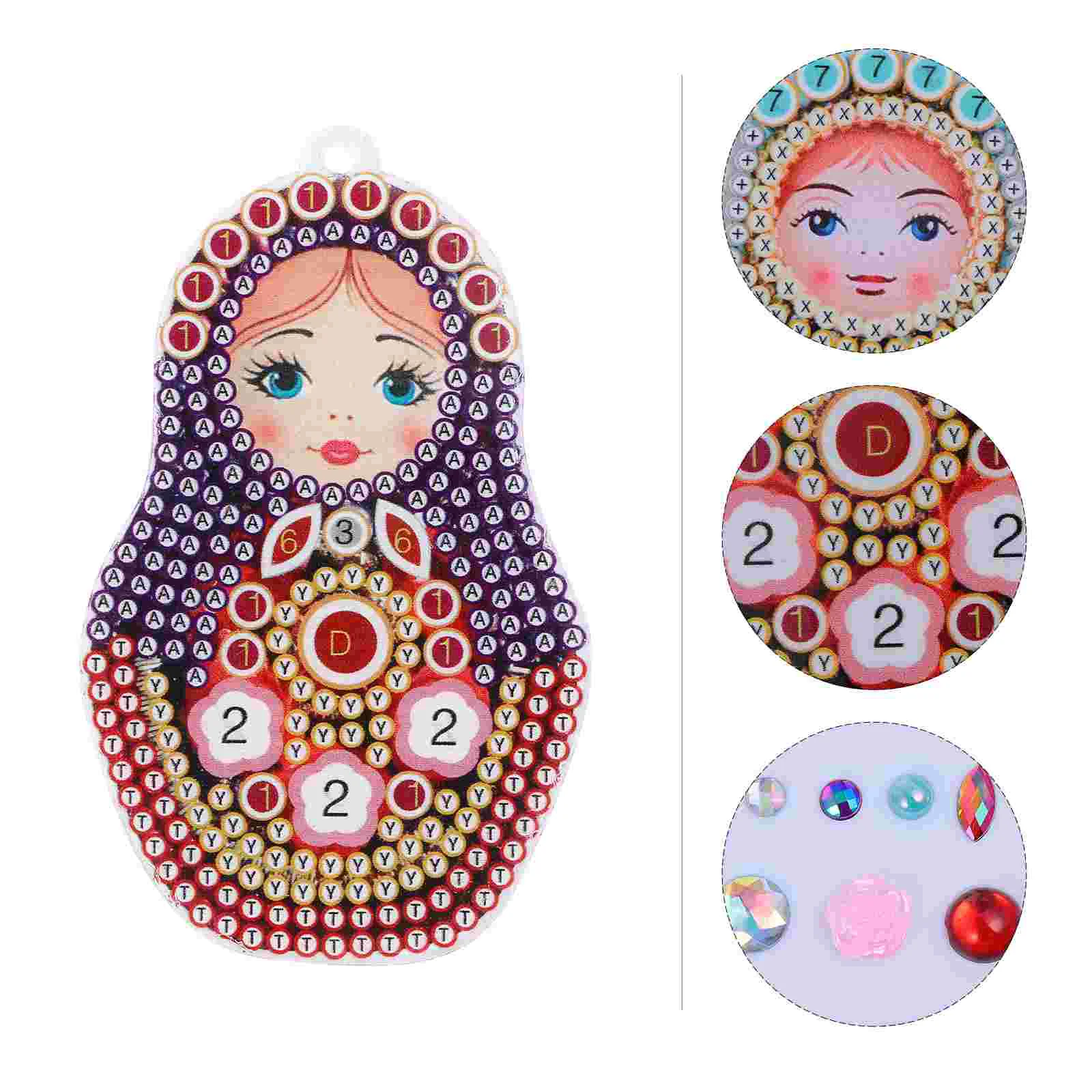 

Keychain Diamond Key Gift Diy Charms Crystal Stuffer Stocking Holiday Keyringpendant Backpack Handbag Hanging Christmas