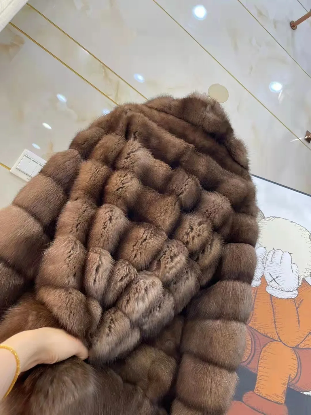 Women mink coats female mink fur coat genuine long fur coat women winter clothing imitation fur coats Oversize 6xl 5xl 7xl