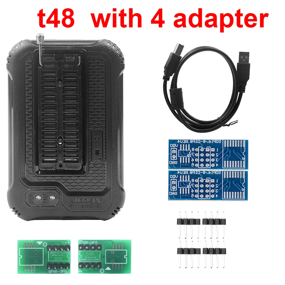 Программатор XGECU T48 TL866II Plus универсальный программатор Minipro стандартного Bios Nand Flash
