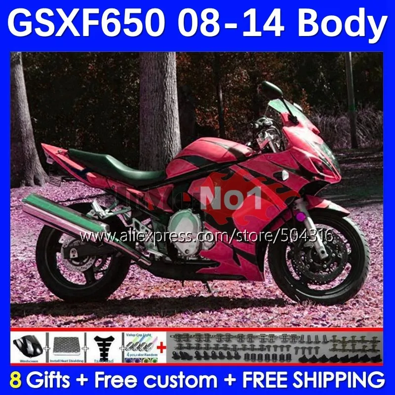 

GSX650F For SUZUKI GSXF 650 CC GSX 650F 24MC.124 GSXF650 08 09 10 11 12 13 2008 2009 2010 2011 2012 2013 2014 Fairing red flames