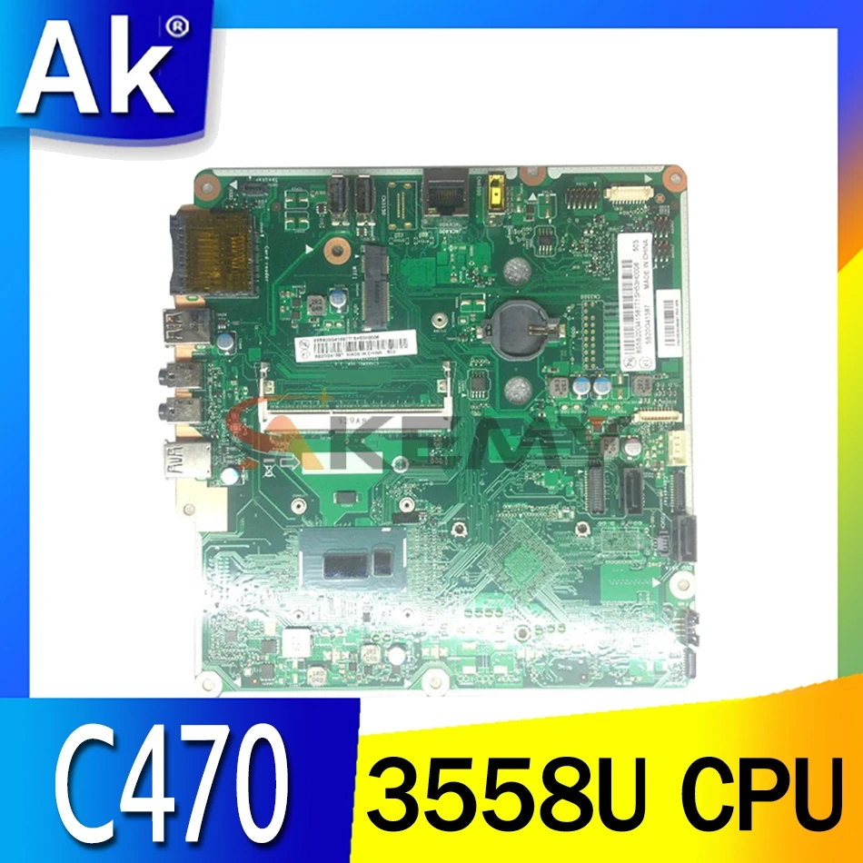 

for Lenovo PC AIO C470 Motherboard CIHASWS1 VER1.0 C470 Mainboard with 3558U DDR3 100% test work