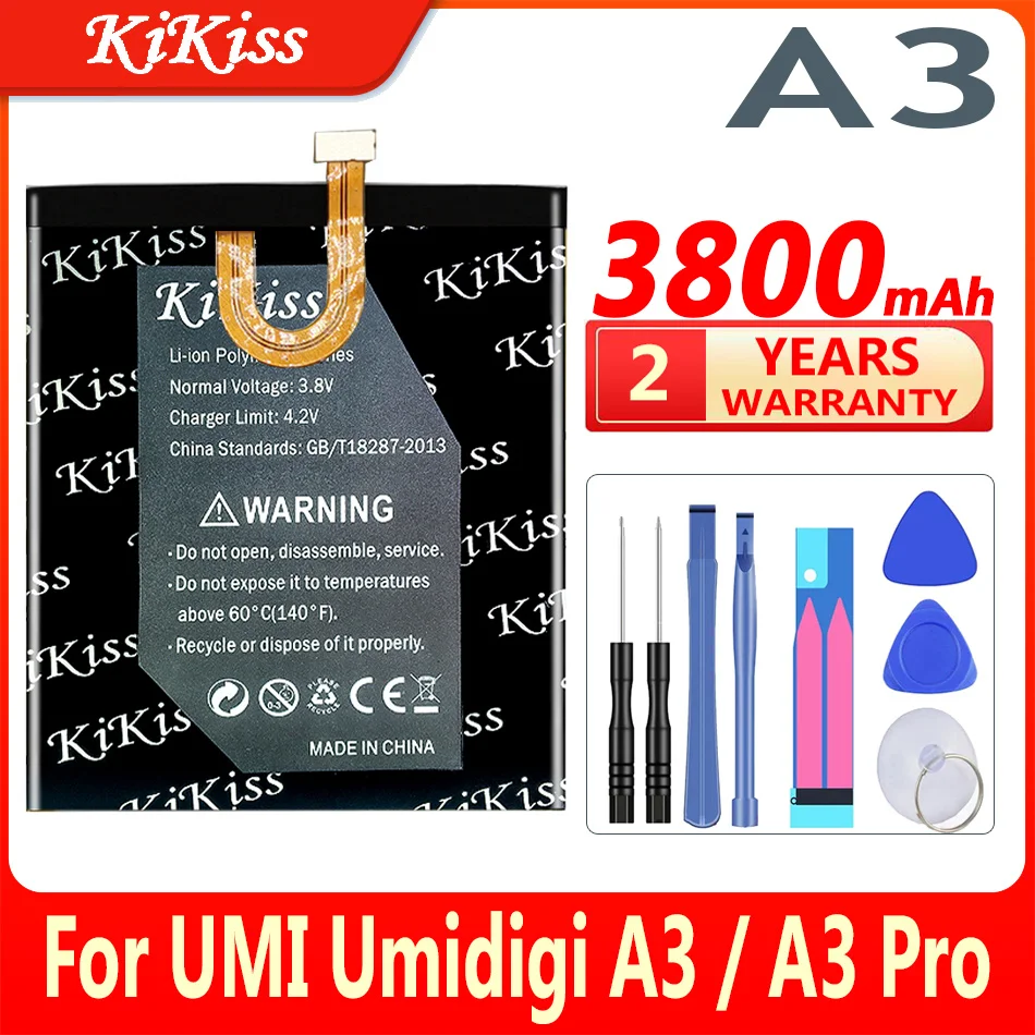 

3800mAh Battery For UMI Umidigi A3 / A3 Pro A3Pro Cell Phone Replacement Batteries For UMI Umidigi A3 A3 Pro+Tools