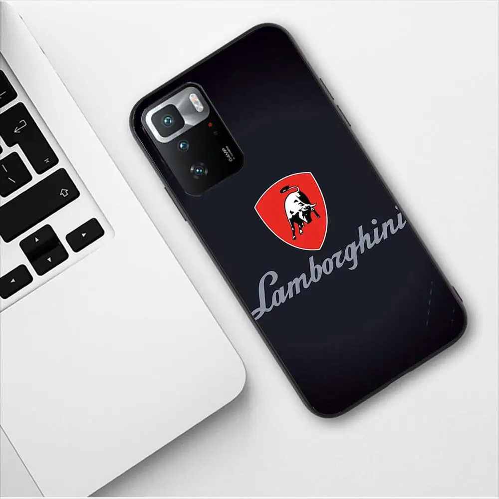 Sports Car Lamborghini Luxury Design Phone Case For Redmi 9 9A 7A 10 8A 10A 8 Note 11 10S 7 11S Plus POCO X3 Pro Fashion Cover