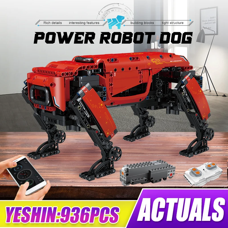 

MOULD KING 15066 15067 Technical Power MK Dynamics Building Blocks APP RC Robot Bricks Set for Kids Boys