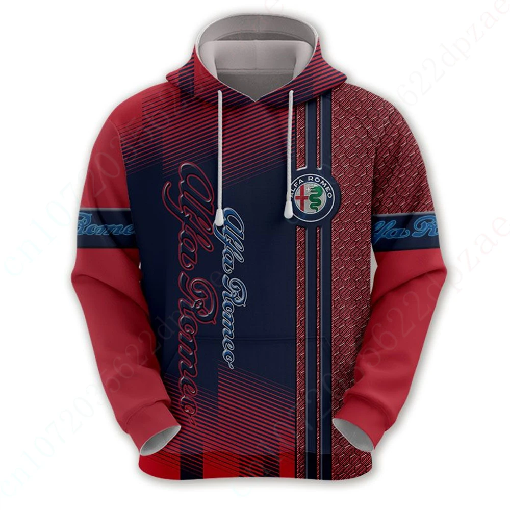 

Толстовка Alfa Romeo, толстовка с аниме, повседневная мужская одежда, базовая уличная одежда, толстовка в стиле Харадзюку, пуловер с 3D-принтом