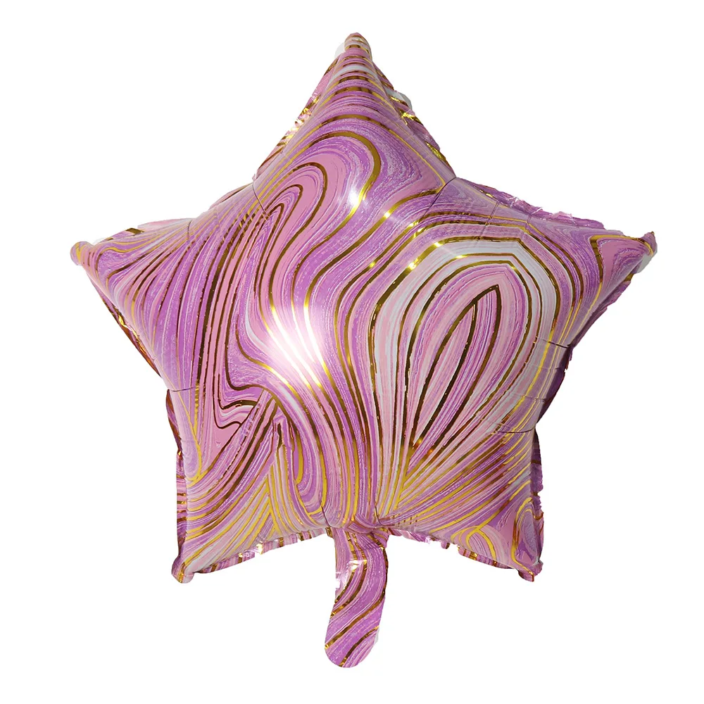 НОВЫЙ 18-дюймовый воздушный шар из алюминиевой пленки с днем рождения агатовые