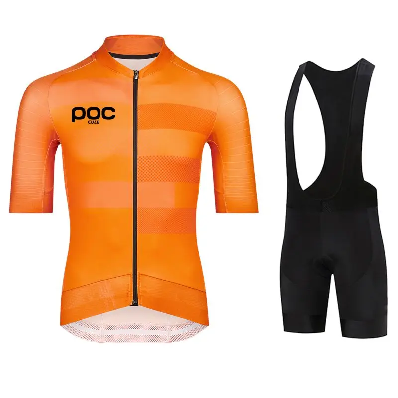 

2024 POC CULB Breathable Cycling Jersey Spring Anti-Pilling Eco-Friendly Bike Clothing Top Road Team Bicycle