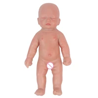 ivita wb1737mn 12cm 73g eyes closed silicone reborn baby doll newborn skeleton mini boy toys for children christmas gift