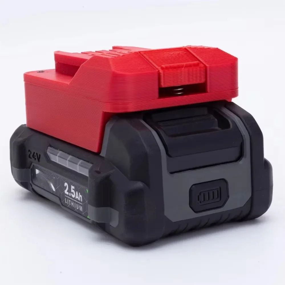 Для использования гибкого адаптера питания аккумулятора 24 В на инструменте Lidi