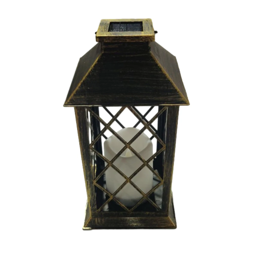 

Solar Lantern Candlestick Landscape Waterproof Garden Candlelight Lamp