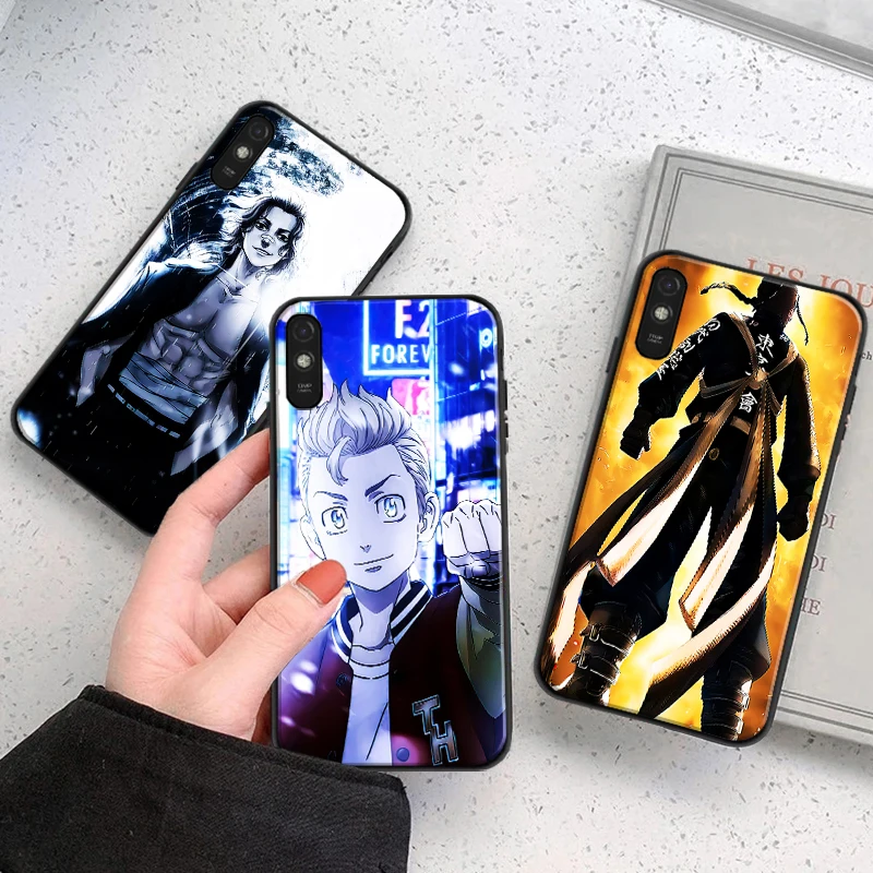 

2022Japanese Anime Tokyo Revengers Phone Case For Xiaomi Redmi 7 7A 8 8A 9 9i 9AT 9T 9A 9C Note 8T 8 Soft Silicone Cover Fundas